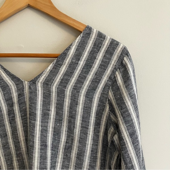 100% Linen Christian Soriano Blouse - Picture 3 of 8